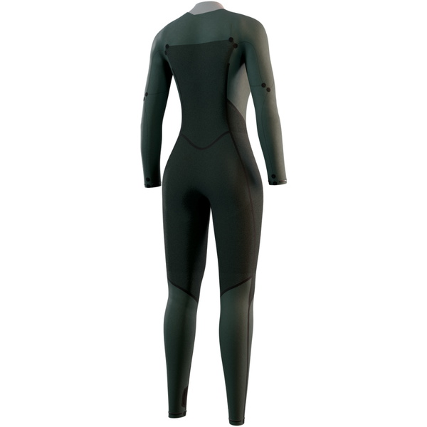 2026 Mystic Womens Haven 4/3mm Chest Zip Wetsuit 35000.250046 - Teal